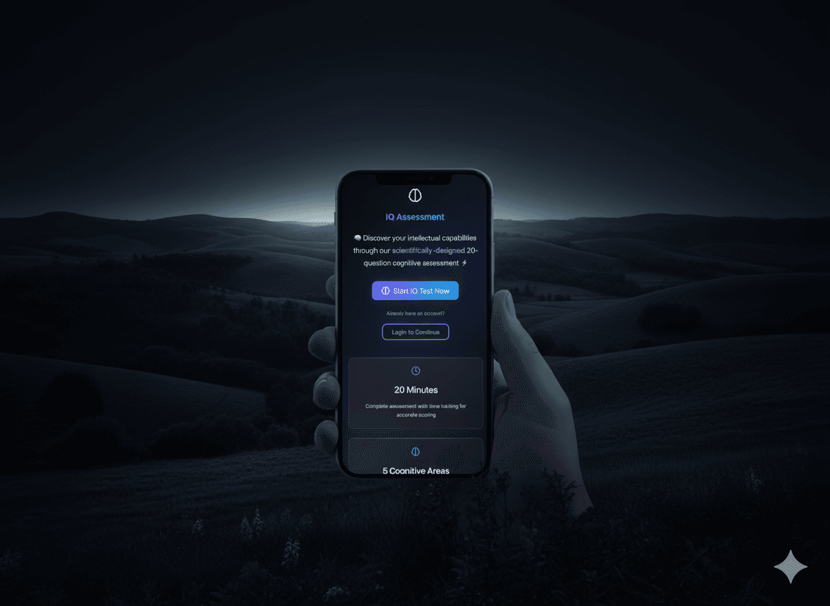 IQ Test App — Cognitive Assessment